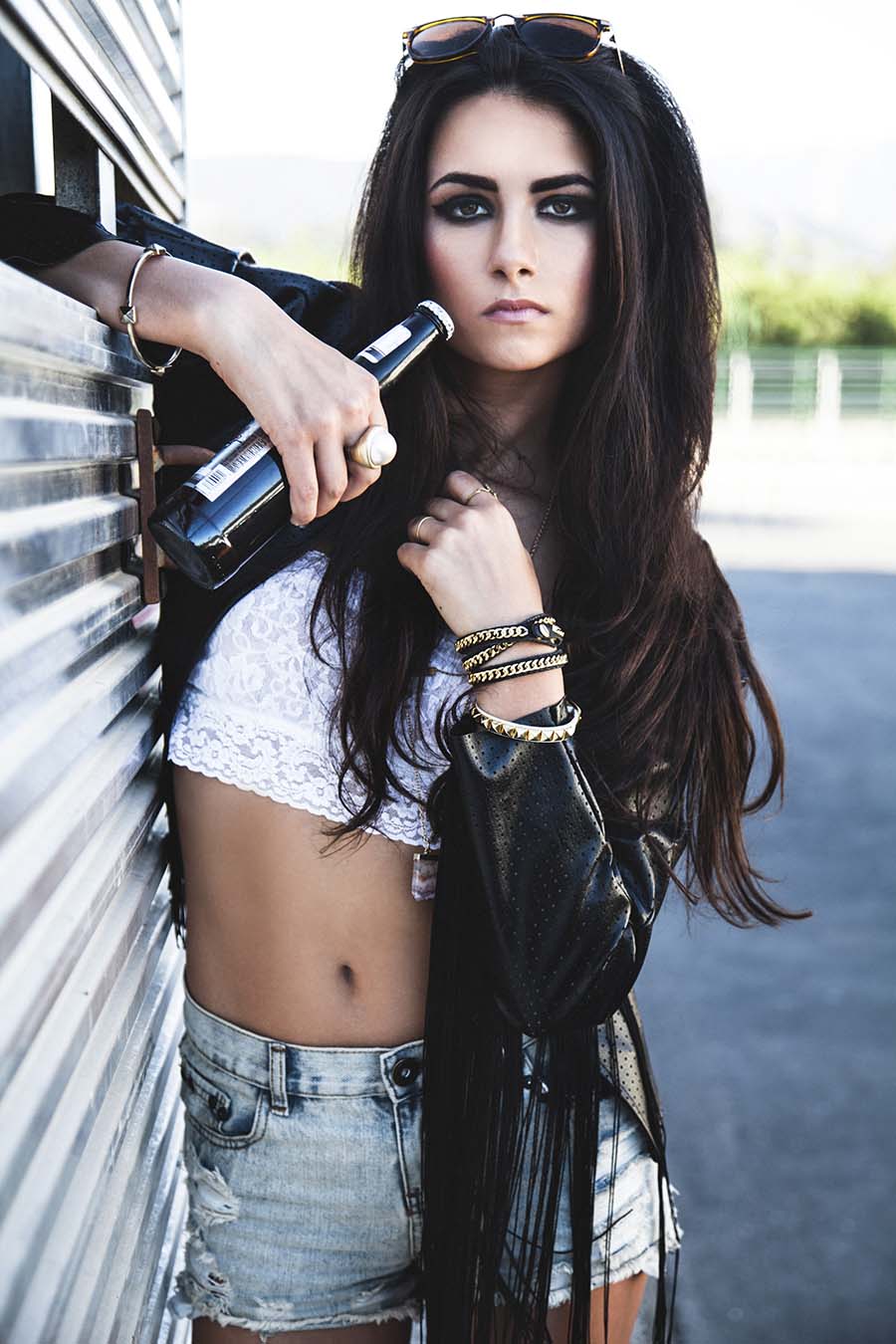 Sassy girls’s look of the day — catch her live in Casablanca